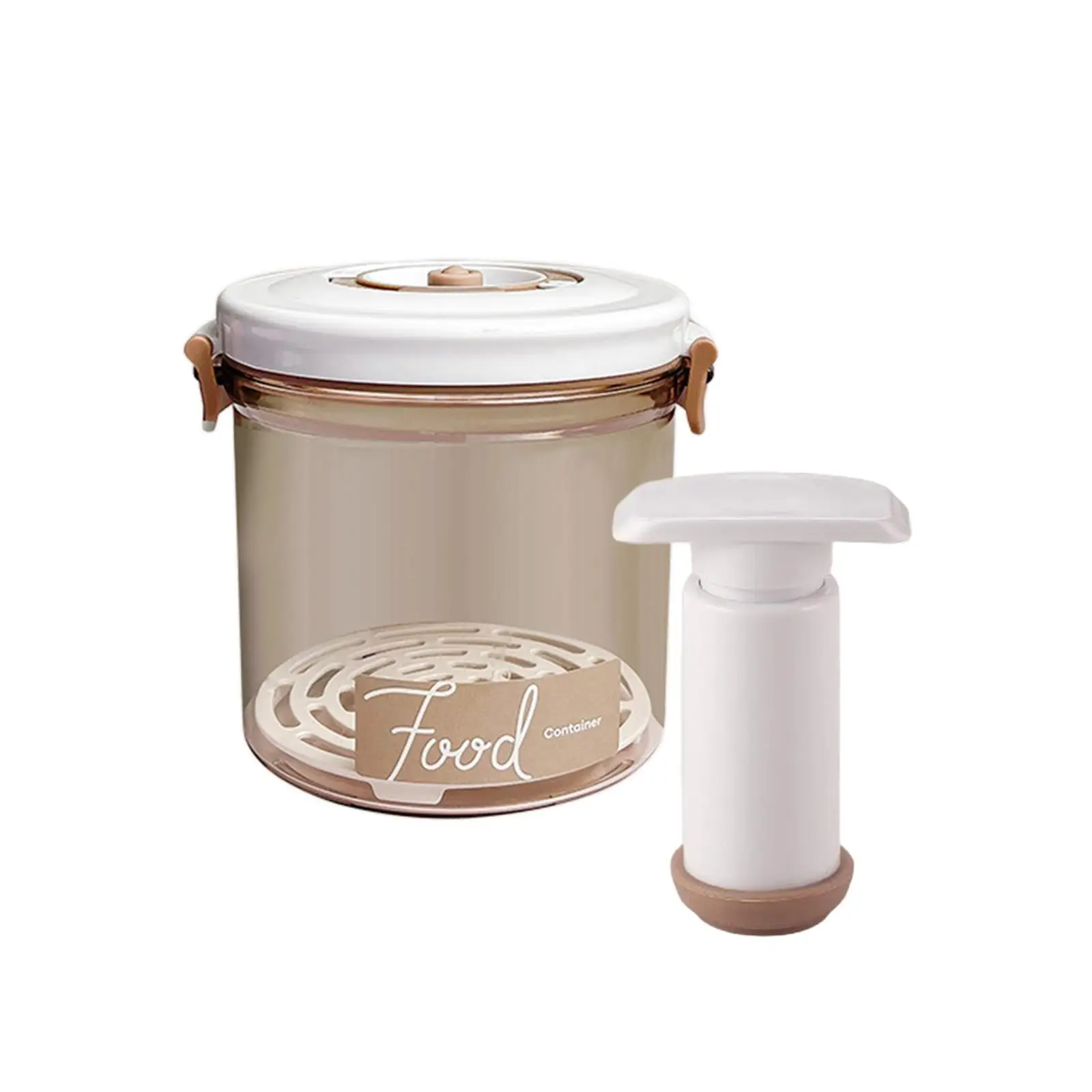 Vacuum Containers for Food Storage Portable Vacuum Sealer Vacuum Seal Food Storage Container with Lid for Marinating