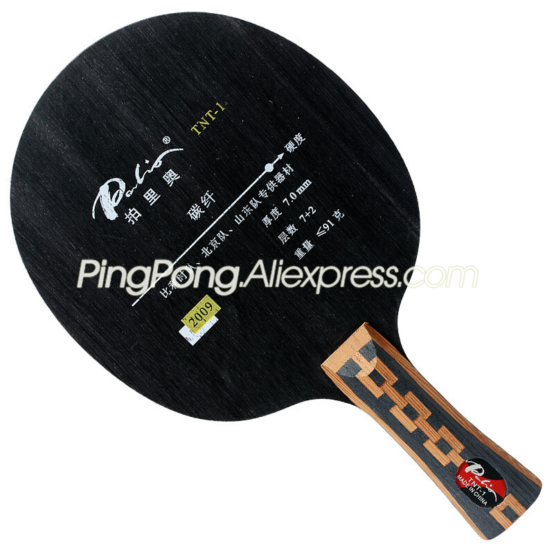 Description Picture 3 of itemOriginal Palio TNT-1 Table Tennis Blade Racket Carbon Offensive TNT 1 Spin Speed Ping Pong Bat Paddle
