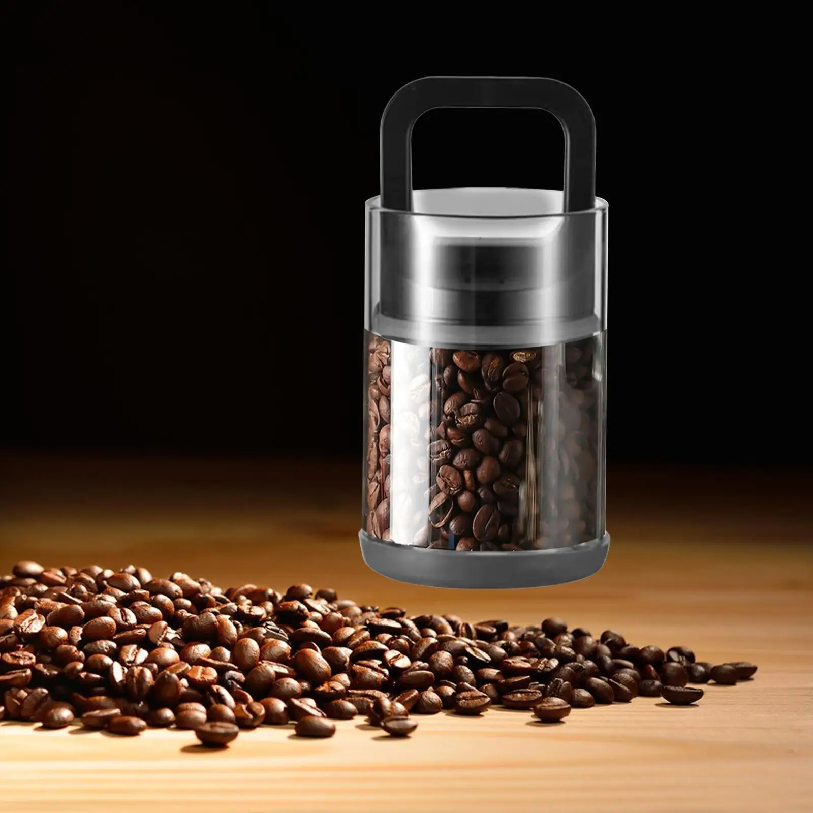 Vacuum Storage Jar Coffee Bean Jar Tea Manual Storage Containers Coffee Beans