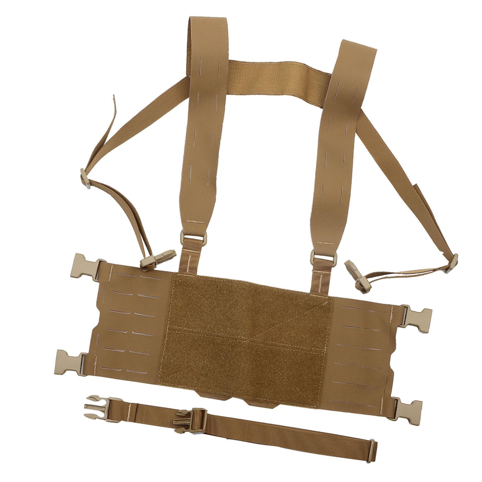 Breathable Hunting Chest Vest Quick Release Belt Vest for Camping Outdoor