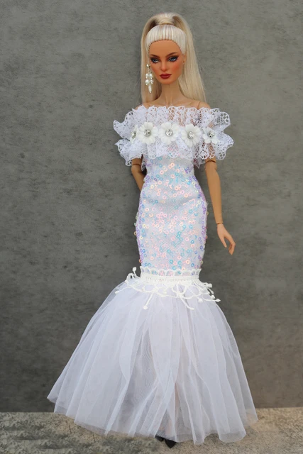 Barbie Doll Clothes Accessories  Dresses Barbies Clothes Barbie - 3  Fashion Doll - Aliexpress