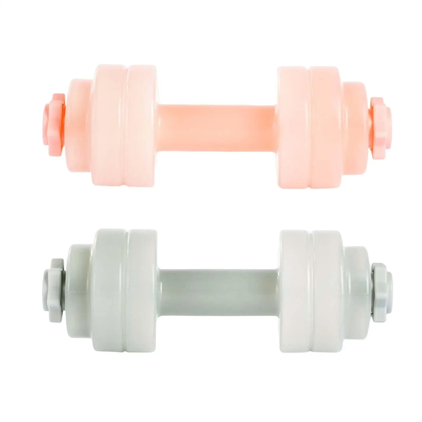 2.2lb Water Filled Dumbbell Water Dumbbells Weights, Portable Body Building Office