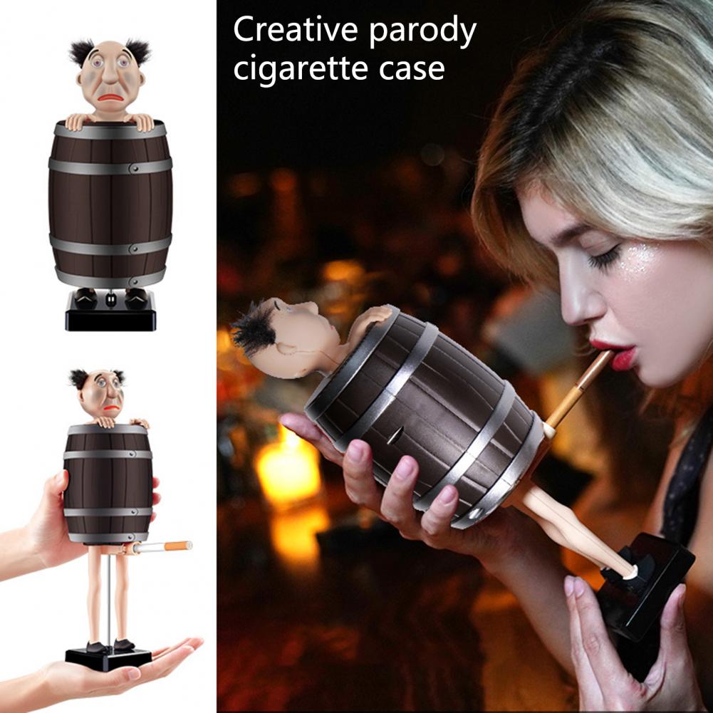 Creative Cigarette Dispenser Spoof Cigarette Storage Case Automatically  Funny Cigarette Boxes Holder Organizer Smokes Toys Gifts | AliExpress