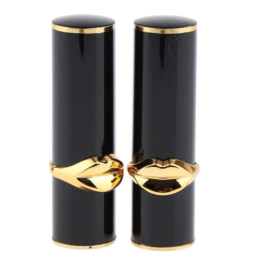 2x DIY Empty  TubeS Lip 12.1mm  Container Rotating  Holder Bottles
