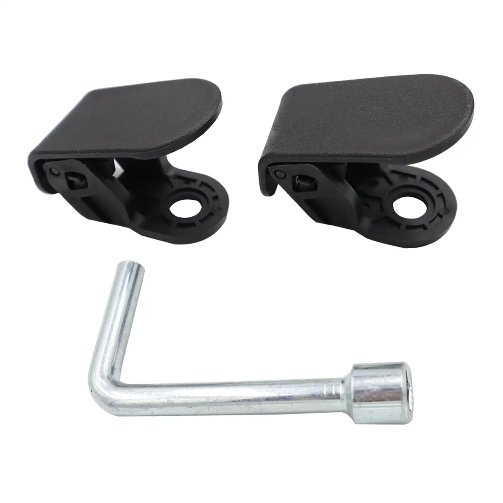 2 Pieces Car Front Trunk Hooks Concealed Clip Bolt Covers for Tesla Model 3 19-20 High Performance Car Interior Accessories