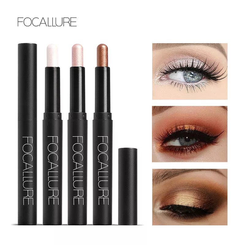 Best of FOCALLURE 24 Colors Eyeshadow Stick Waterproof Eye Shadow Pen Eyes Highlighter Cream Pencil For Women Beauty Makeup Cosmetics Reviews & Tips