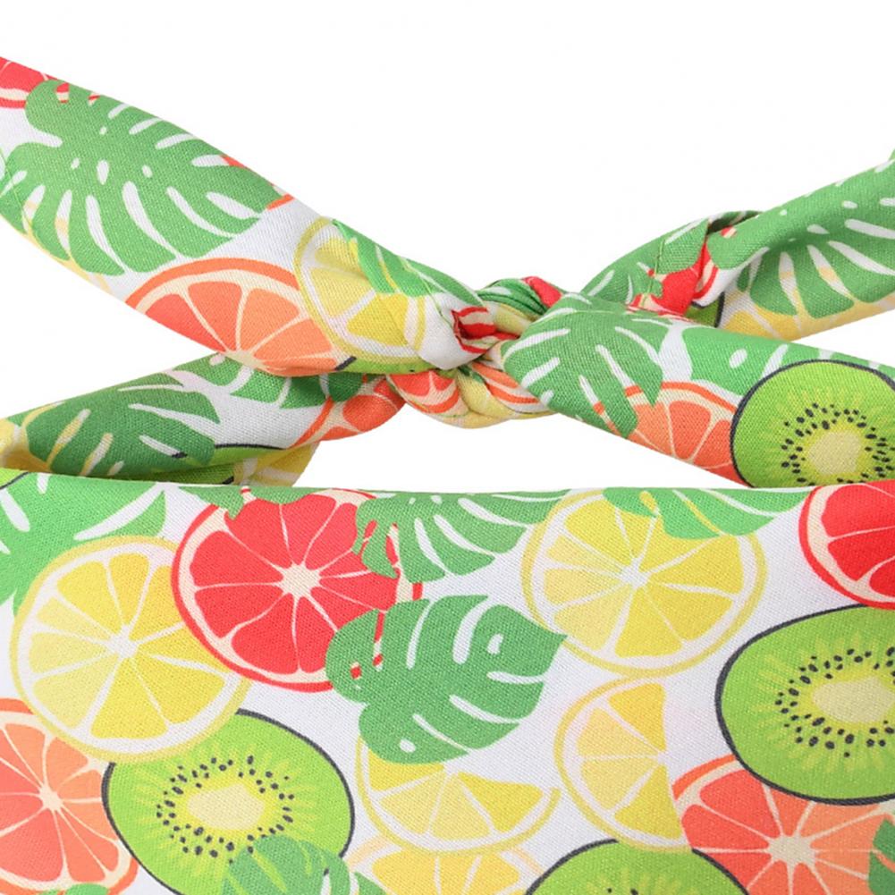 Title 5, Bandana per cani in stile tropicale con frutta ...