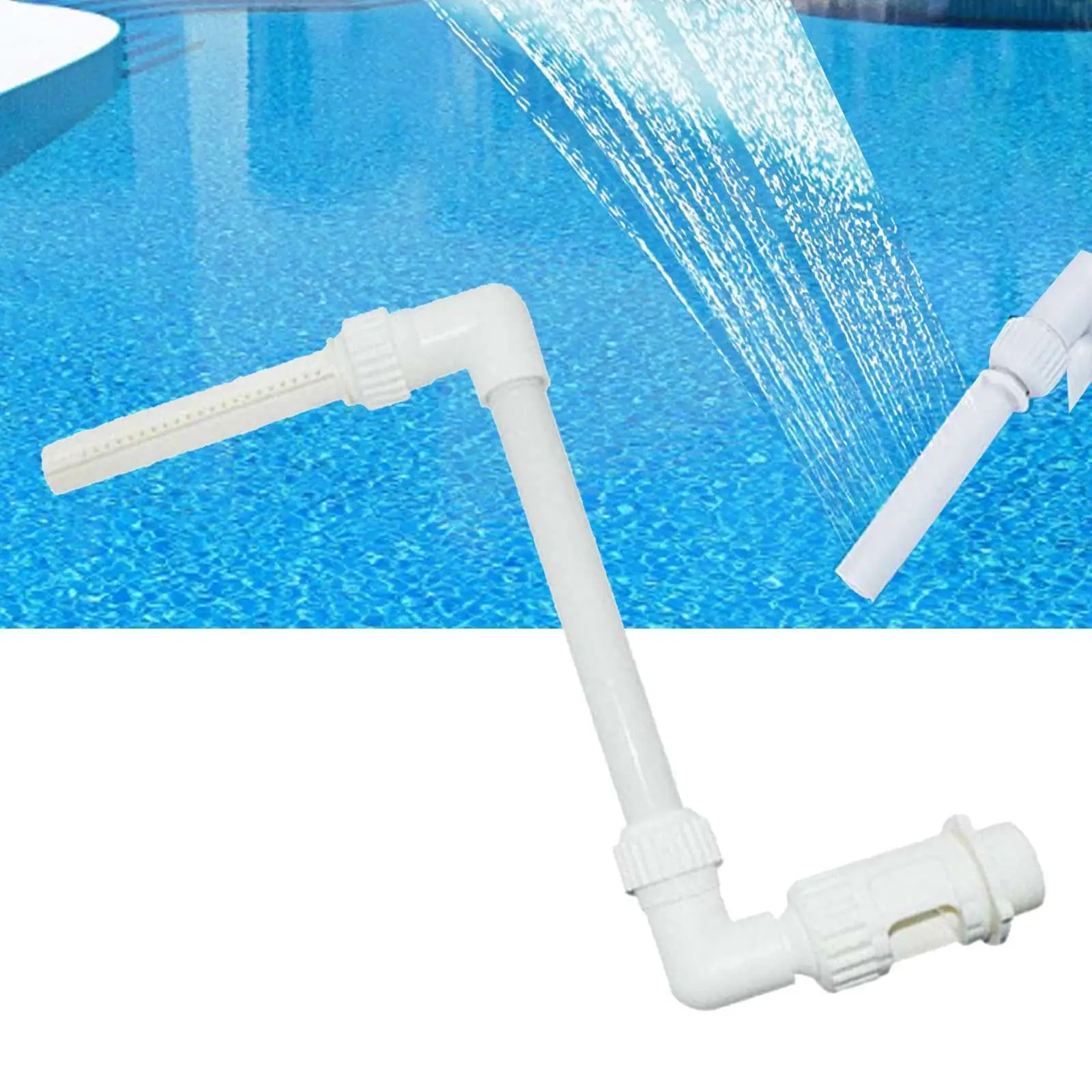 SPA Swimming Pool Waterfall Spray Adjustable Pool Aerator for above Ground