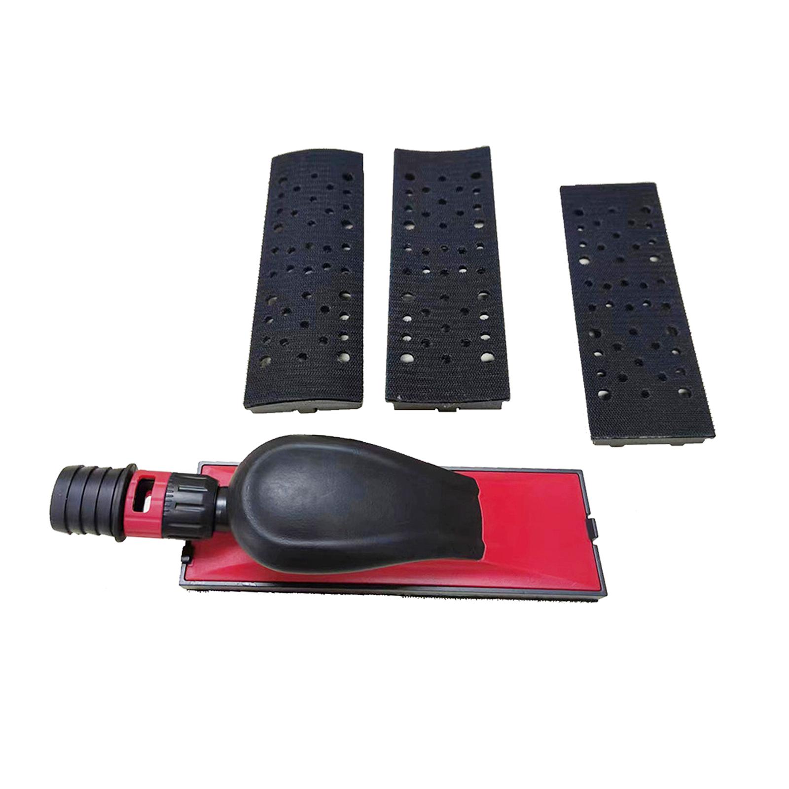 Hand Grinding Board Adjustable with Replacing Board for Wood Work Detailing Shops Polishing Industrial Shops Metalworking