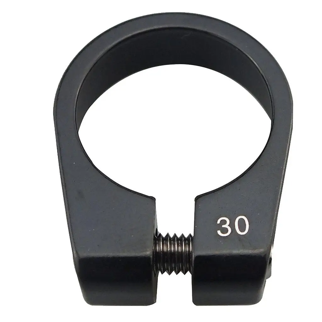 Alloy Seat Post Clamp 28.6/30mm Seatpost Saddle Tube Clip for Kids Bikes