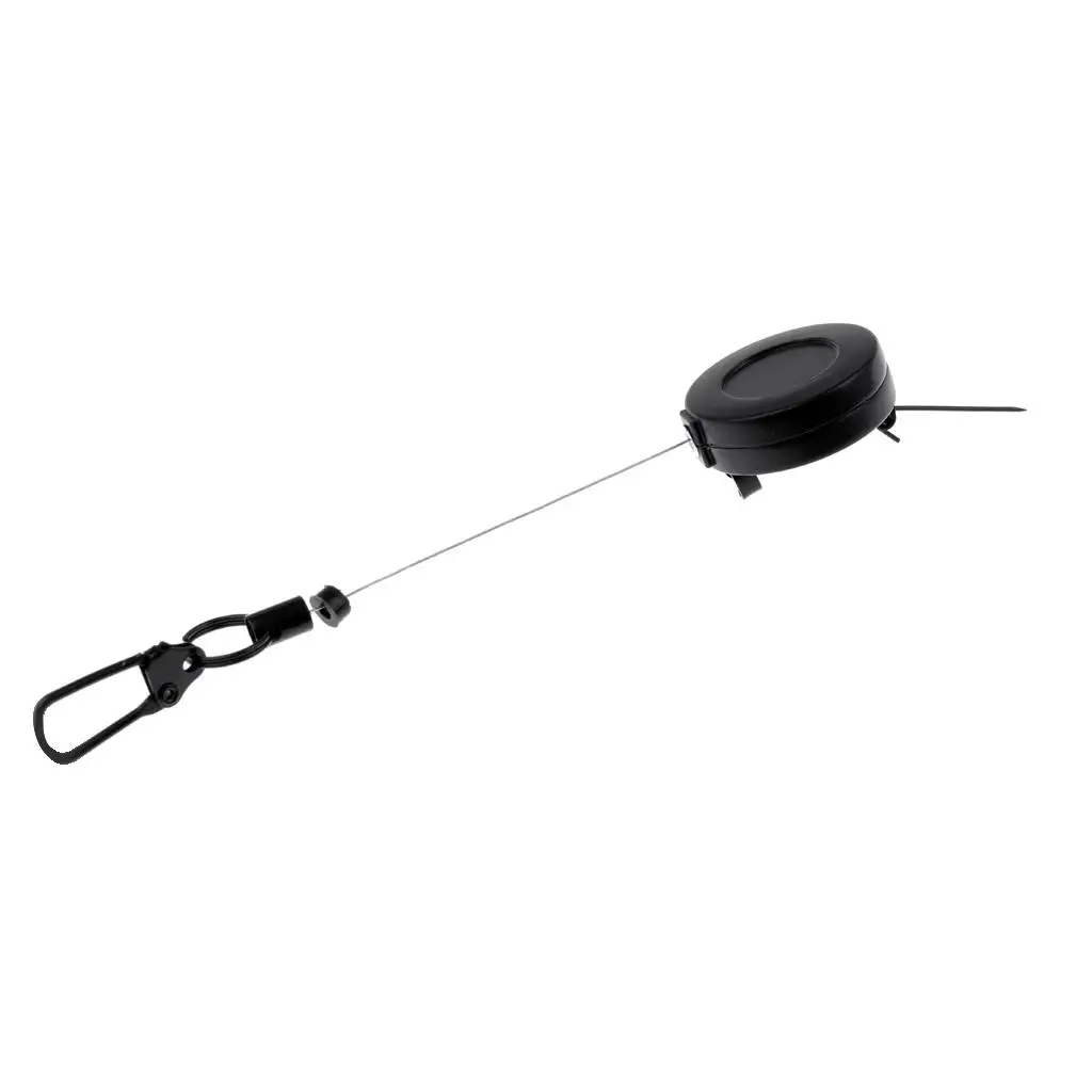  Wire Fishing Zinger Key Chain Carabiner Clip Retractor Tool