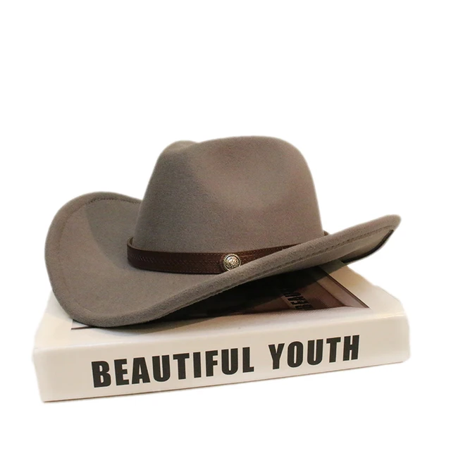 Western Cowboy Hat Men Panama Outdoor 2024 Summer Beach Cap Women