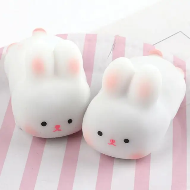 Hot Animal Soft Bunny jouets Mini Squishy mignon lapin Fidget Jouets Jouets  en silicone souple de relâchement des contraintes Kawaii Squishies - Chine  Doux et de haute qualité et Squishy Squishy animaux-jouets