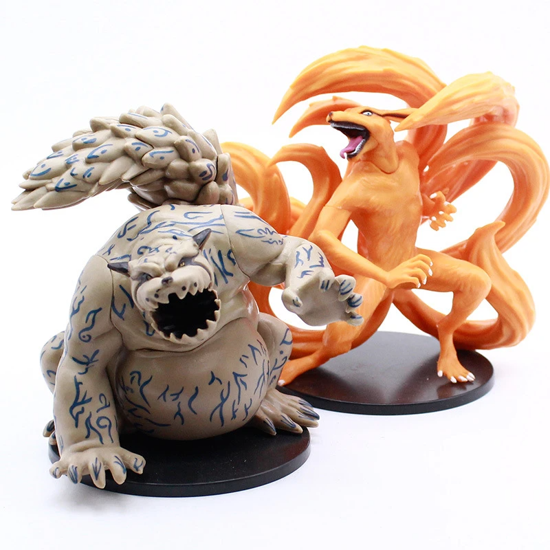 Figurine Naruto Shippuden Bijuu Kyuubi Kurama Gyuki Shukaku