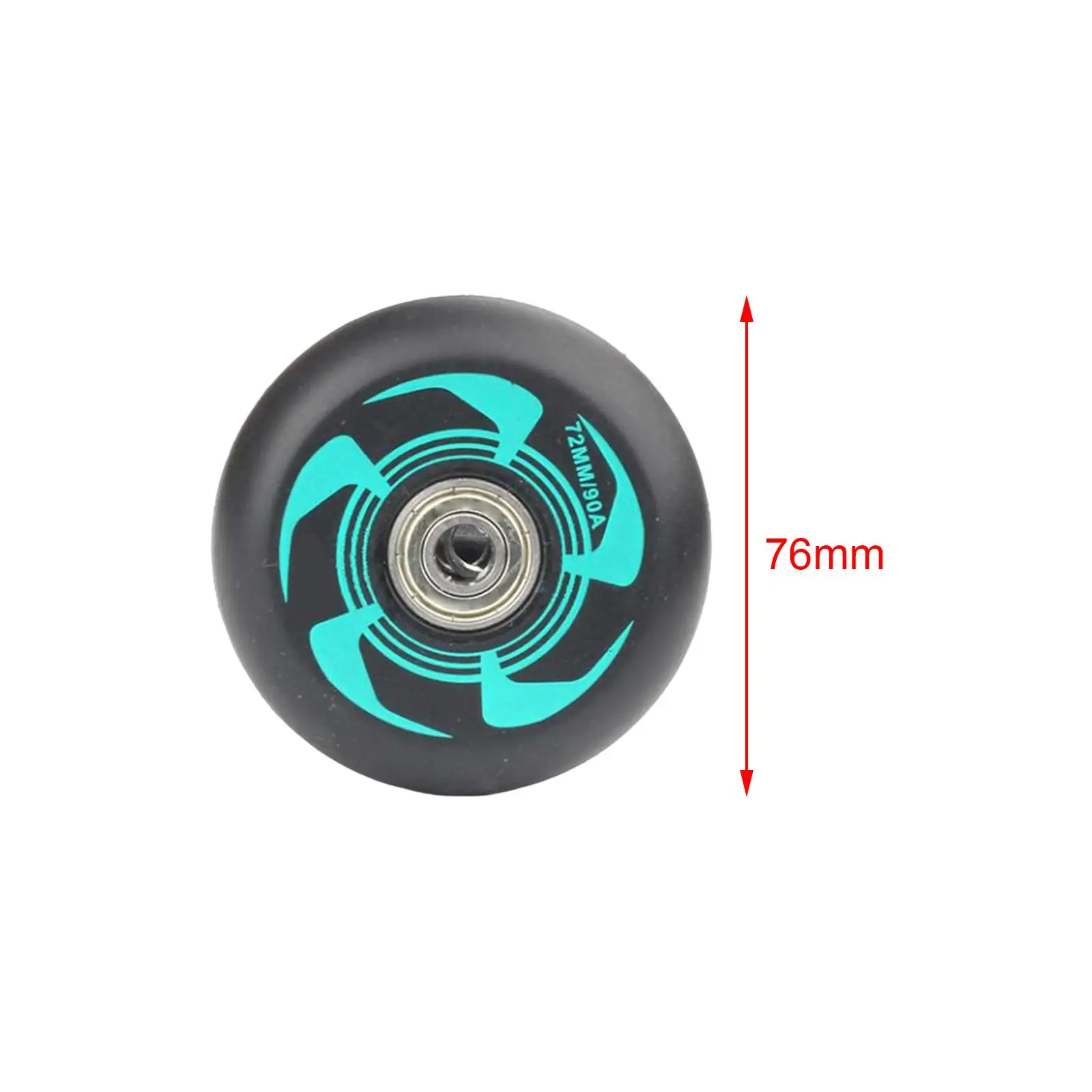 Inline Roller Skate Wheel Replacement Roller Shoes Skating Hockey Wheels for Indoor Outdoor Scooters Luggage Wheel Practice