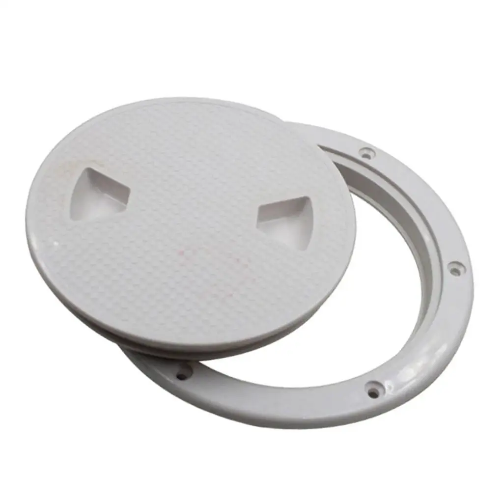 Boat Round 4`` Deck Inspection Cover back-out for Marine Boating