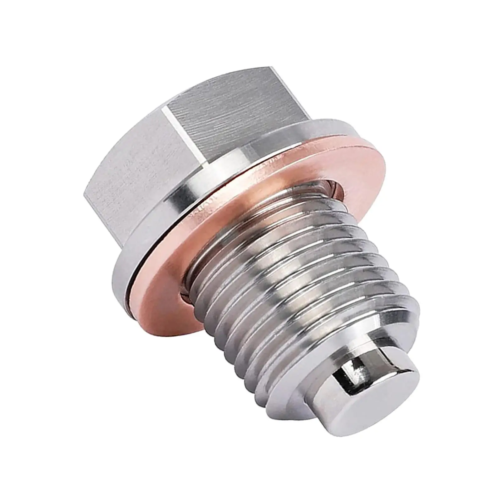 Oil Drain Plug M14x1.5 Easy to Install Reusable Sump Drain Nut for Car
