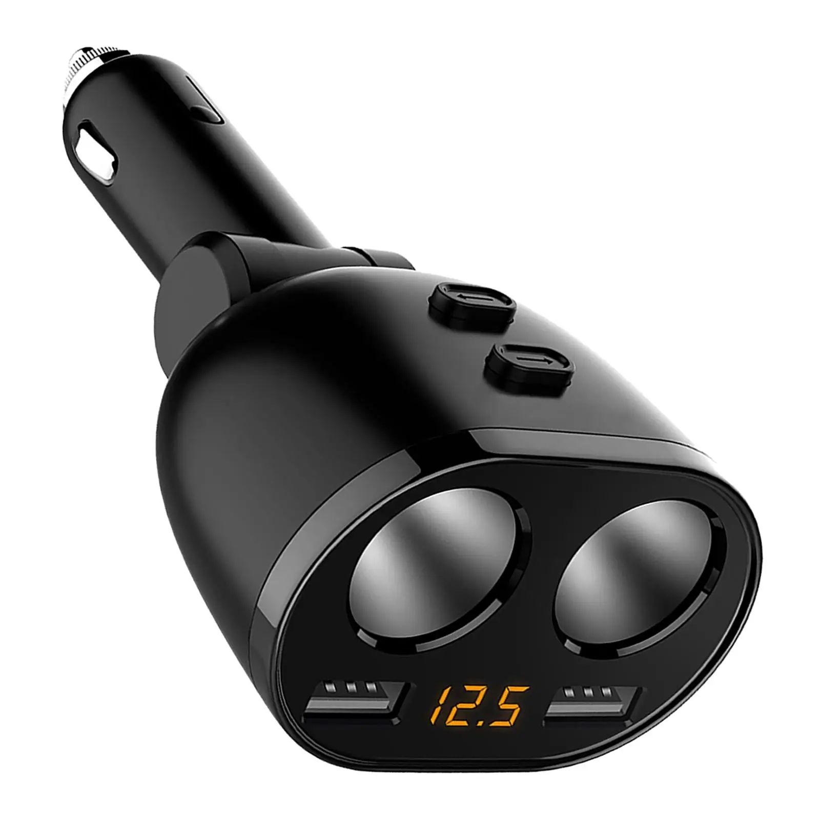 Car Dual USB 2 Cigarette Lighter Sockets Adapter Charger 80W Socket Splitter for Smartphones Digital Products cam GPS