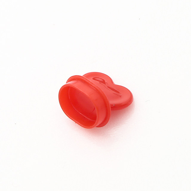 Disposable coffee cup injection cap heart shape blue red black pink  leakproof cup cover love plug