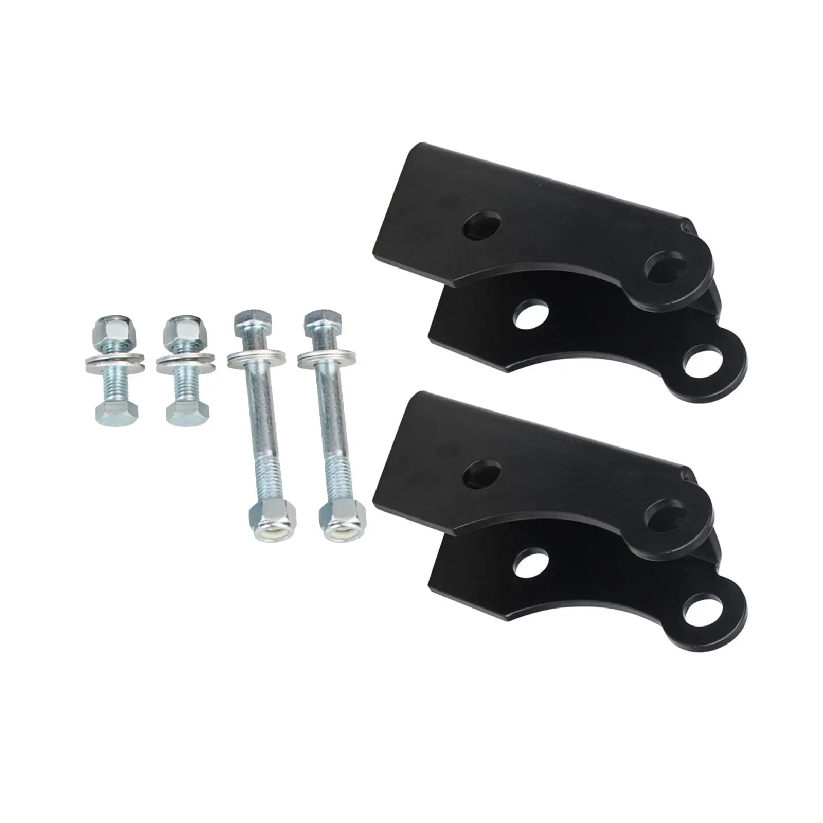 2Pcs Shocks Drop Lowering Extension Brackets Accessories High Performance Directly Replace Iron for Chevrolet Silverado C10