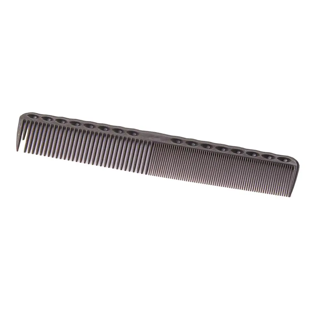 2xProfessional Barber Hairdressing Comb Hair Cutting Styling Combs Gray