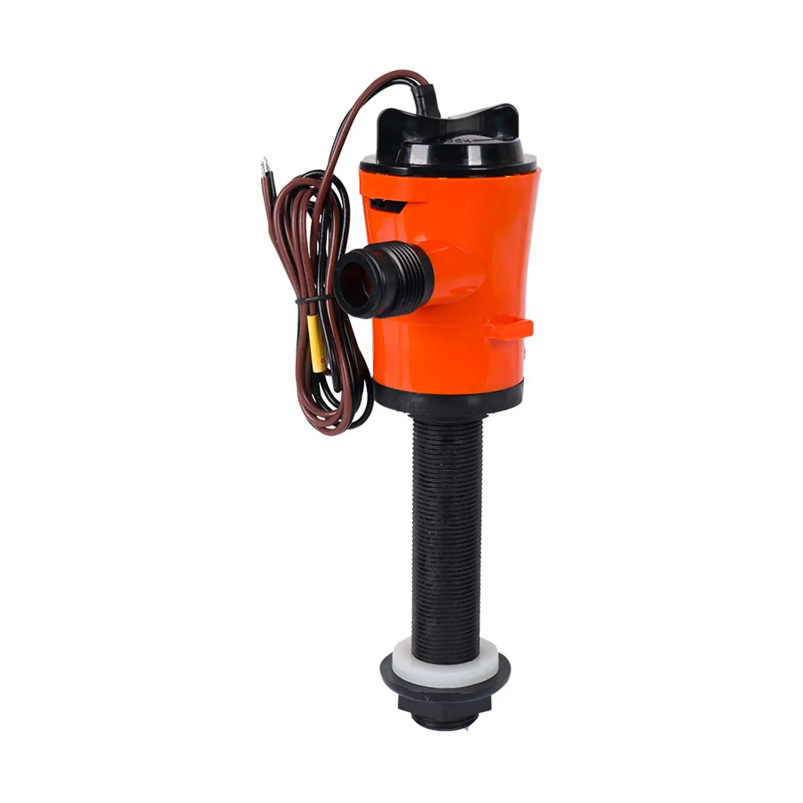 Livewell Pump for Boat Easy Installation Accessories Easy to Clean Boat Tools Durable Direct Replaces Repair Parts 24V 800GPH