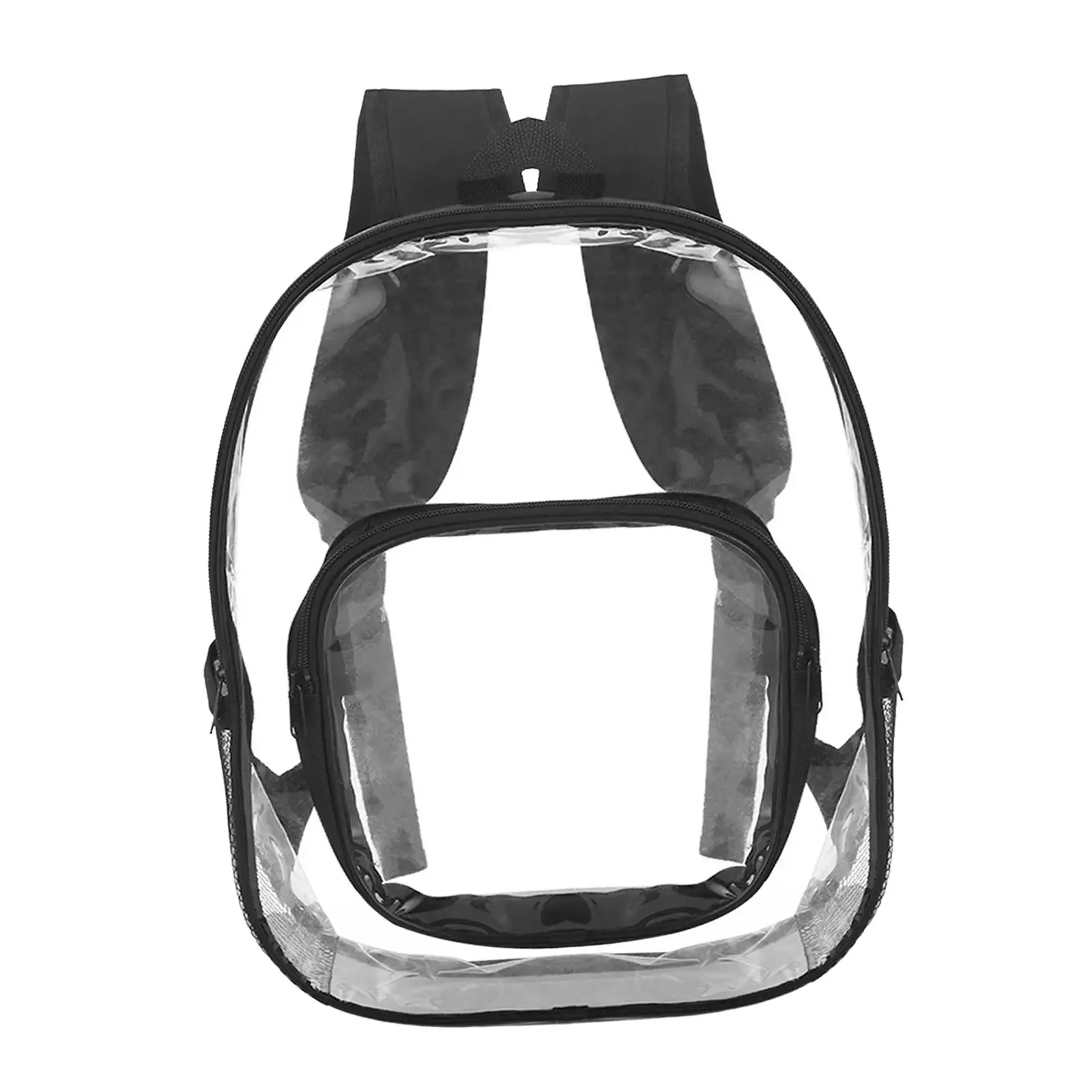 Heavy Duty PVC Clear Backpack Camping Laptop Hiking Kids Transparent Bag