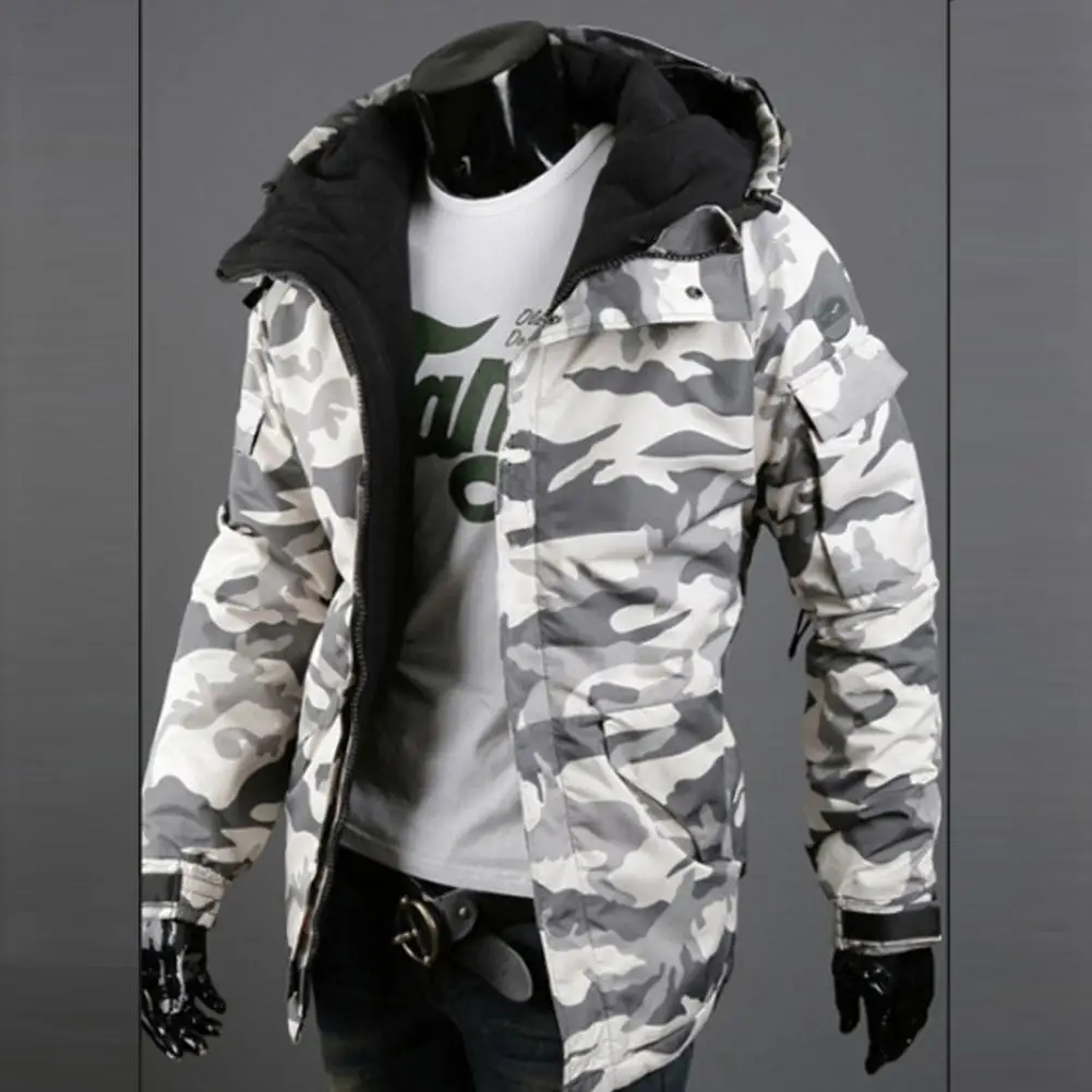 Куртка Military Camouflage White-Black