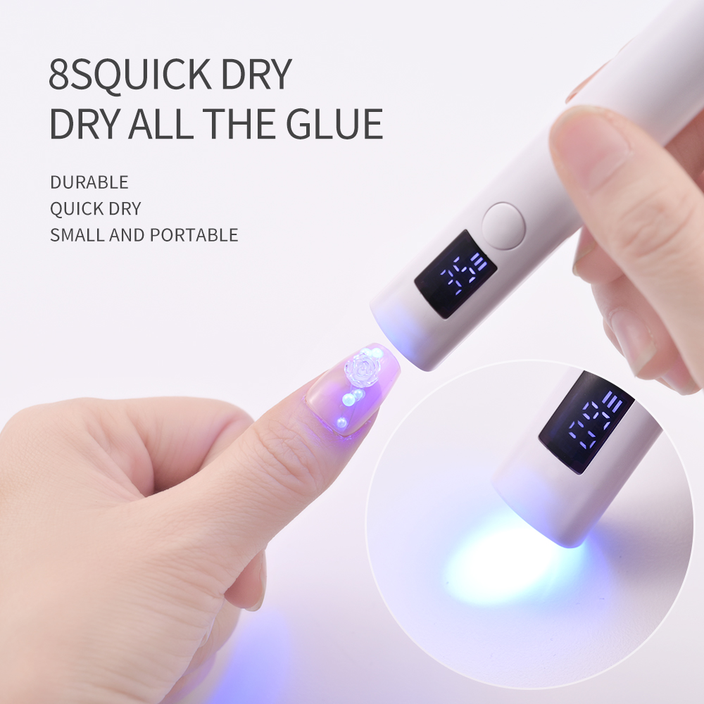 Best of UV Nail Lamp Dryer Machine Portable USB Rechargeable UV LED Nail Quick Drying Light Handheld Manicure Lamp For Gel Varnish Tools Reviews & Tips