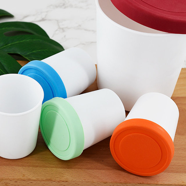 Sealing Cylindrical Ice Cream Container Reusable snd Odorless Ice Cream  Container for Making Milkshake and Smoothie - AliExpress