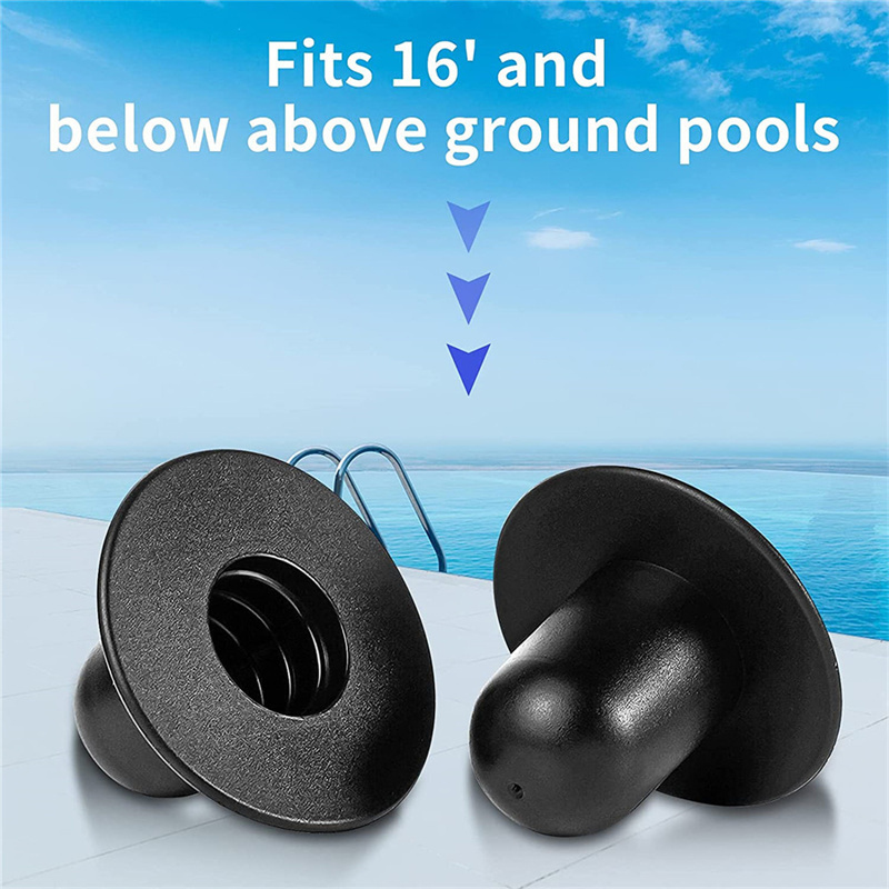 1 stücke schwimmbad ablass stopfen pumpe sieb loch stopfen wasser stopper für intex bestway schwimmbad wand stecker ersatz – Detail 2