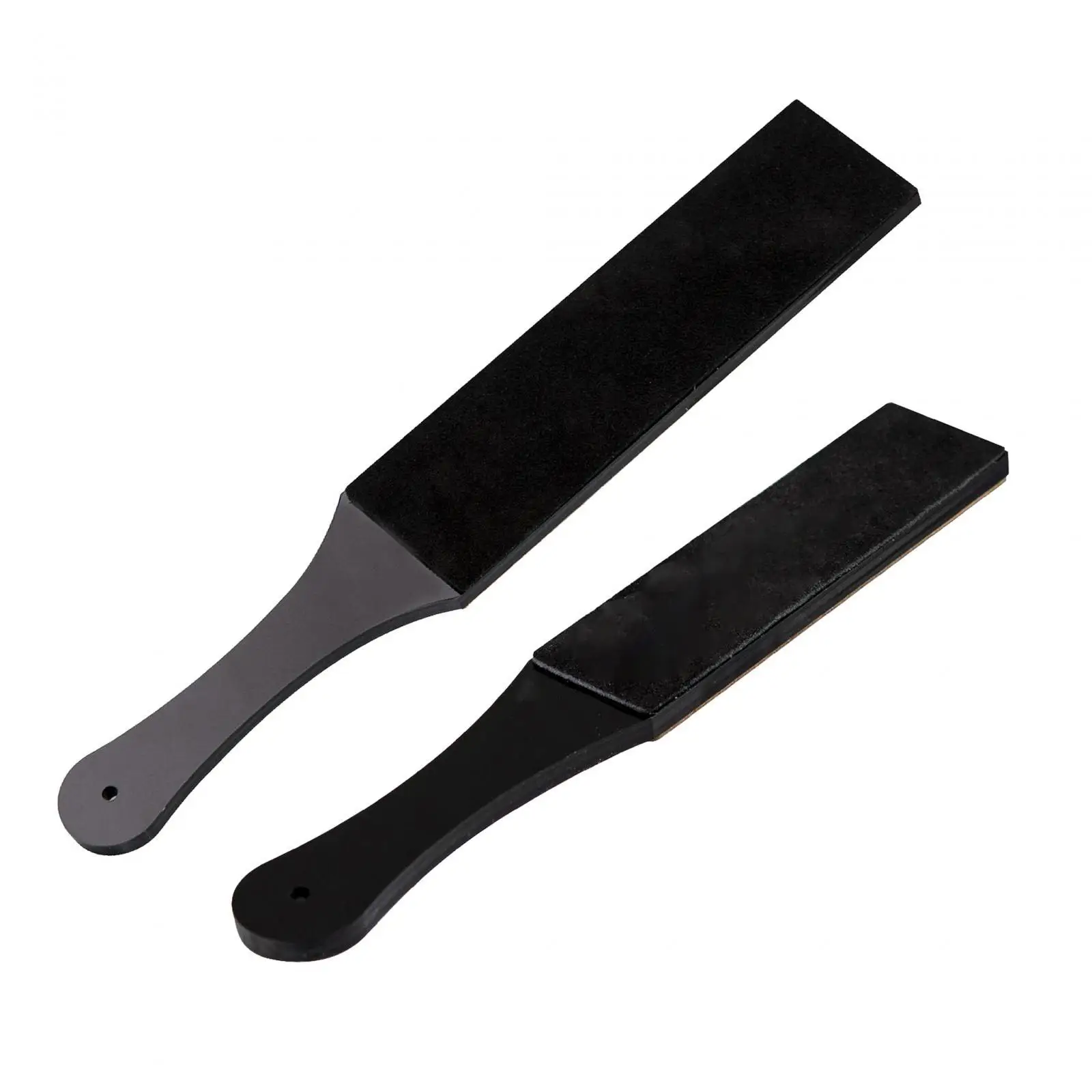 PU Leather Stropping Knife Sharpening Knife Stropping Paddle Block for Woodcarving