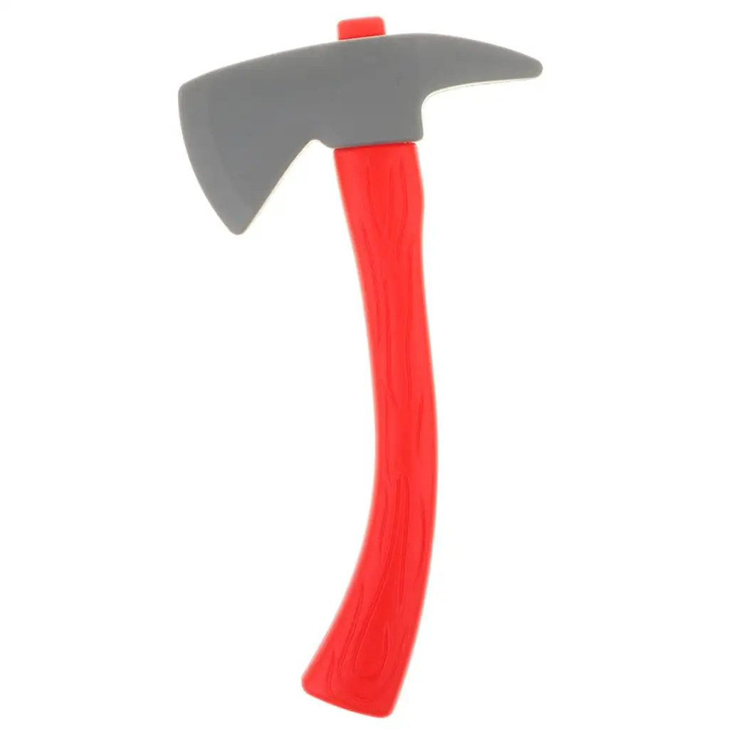 1x Children` Department Ax Toy Made of Plastic Fireman Role Play