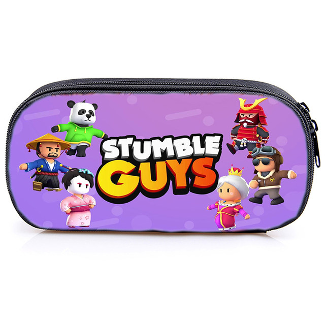 Stumble Guile-Trousse à crayons d'école de dessin animé pour fille et  garçon, grande boîte à stylos, sac d'acquisition, grand porte-crayons,  cartouche poudres - AliExpress