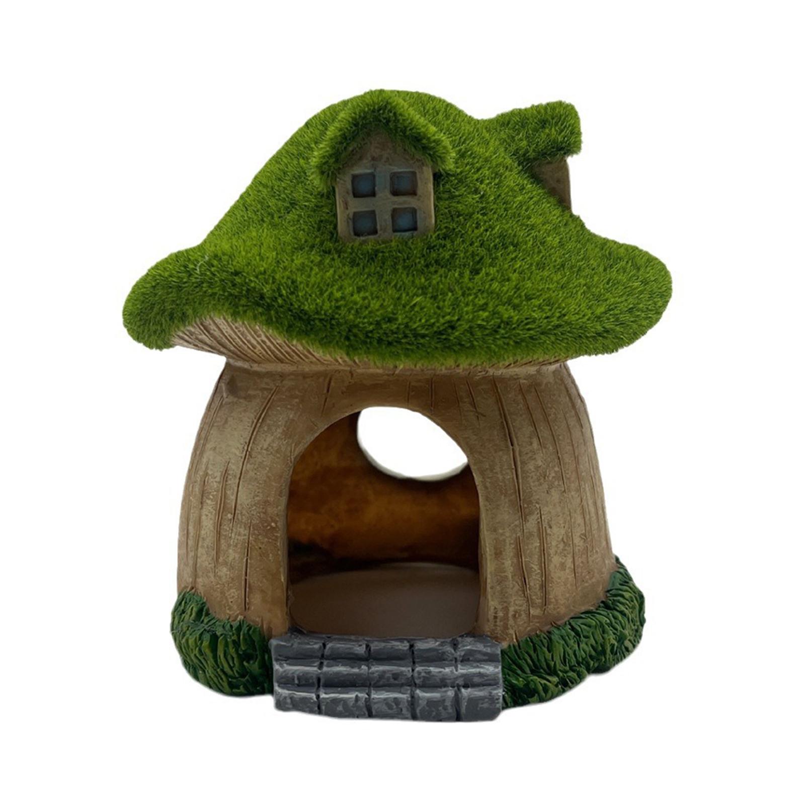 Aquarium Mushroom House Hideaway Landscape for Betta Living Room