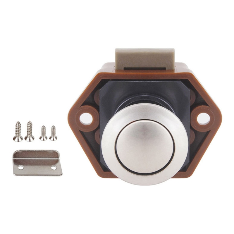 Durchmesser 20mm für Wohnmobil Auto Push Lock RV Caravan Boot Schublade für Riegel Knopfs chlösser für Möbel beschläge – Detail 6
