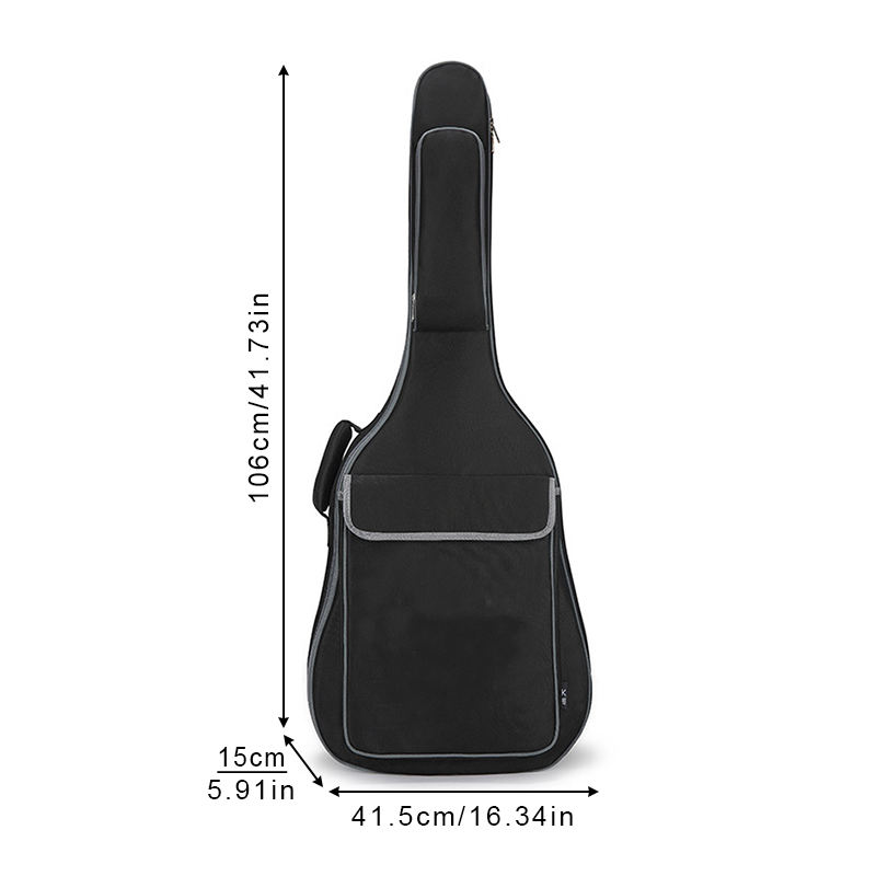 Title 29, Sac de guitare acoustique classique universel, ...