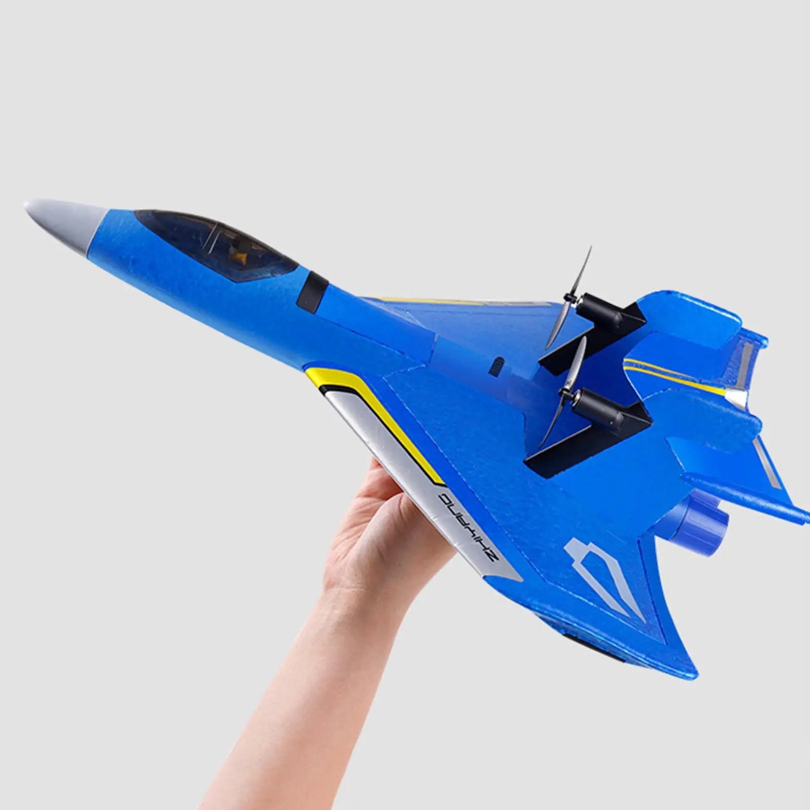 Hobby RC Airplane Lightweight Ready to Fly Plane Toy Fixed Wing RC Fighter for Girls Boys Beginner Holiday Present Adults Kids