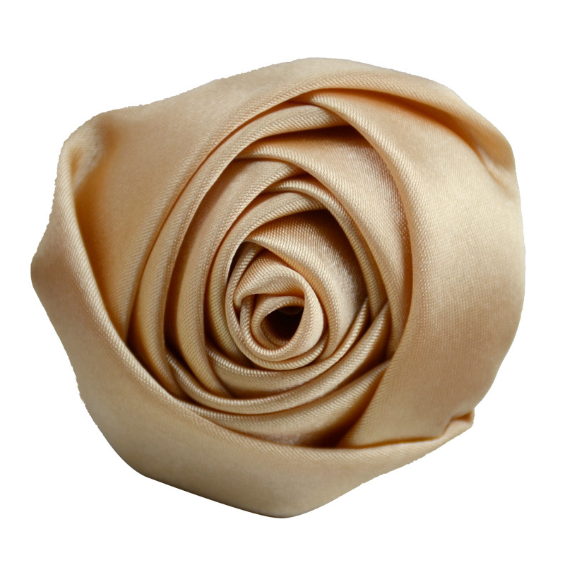 4 Teile/los 5,5 cm Satin Stoff Handgemachte Dreidimensionale Simulation Rose Knospe Großhandel DIY Schmuck Schuhe Und Hut Zubehör – Detail 26
