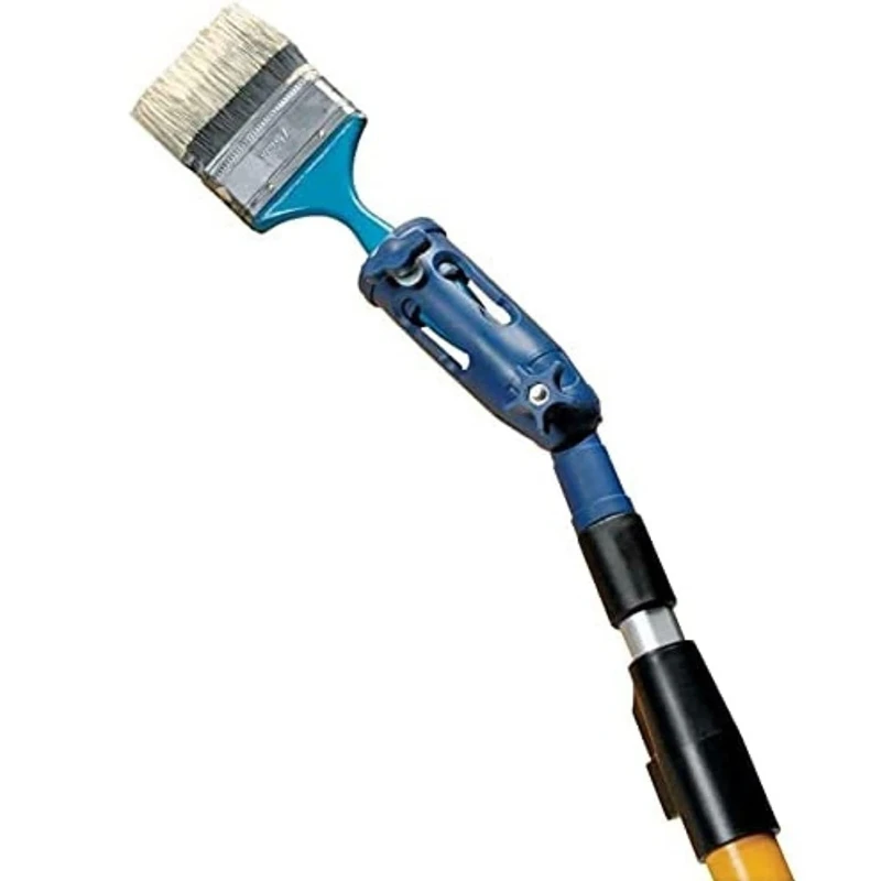 Multi-Angle Paint Brush Extender Paint Edger Tool for High Ceiling Multi Position Paint Brush and Roller Extender paint roller tray