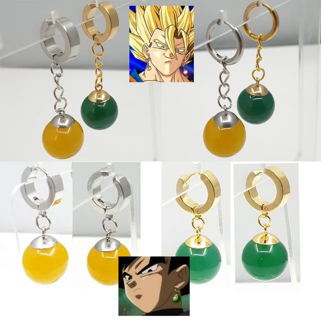 Dragon Ball Goku Anime Cosplay clip per le orecchie orecchini Unisex  orecchini a bottone ciondolo donna uomo accessori per gioielli regalo per i  suoi orecchini - AliExpress