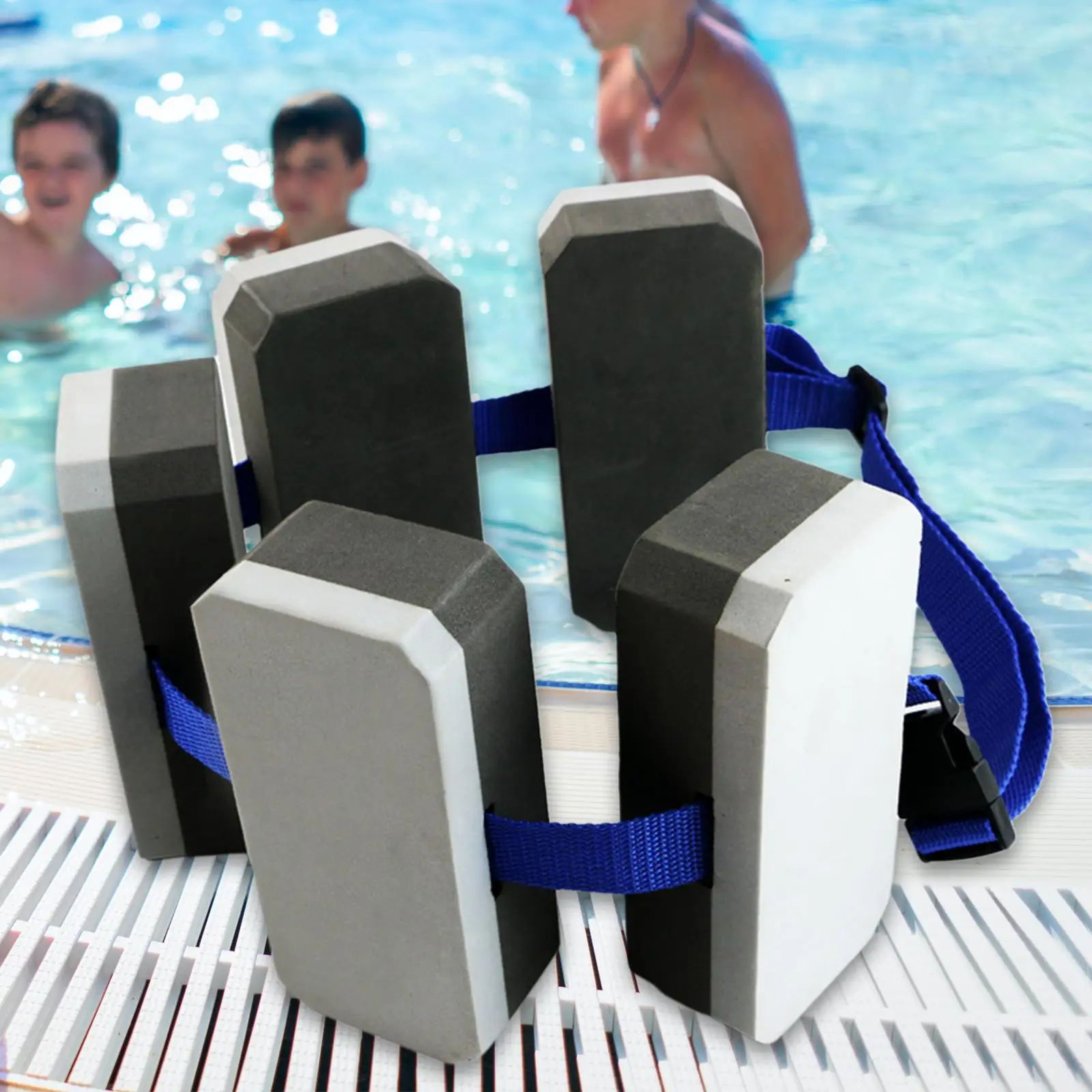 Swim Belt EVA Back Float Safety Swim Training Belt with Adjustable Swim Floating