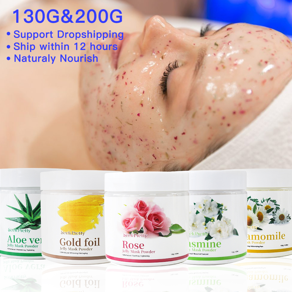 Best of Natural Soft Hydro Jelly Face Mask Powder Series Rose Whitening Aloe Vera Mask DIY Rubber Facial SPA Jelly Mask Facial Skin Care Reviews & Tips