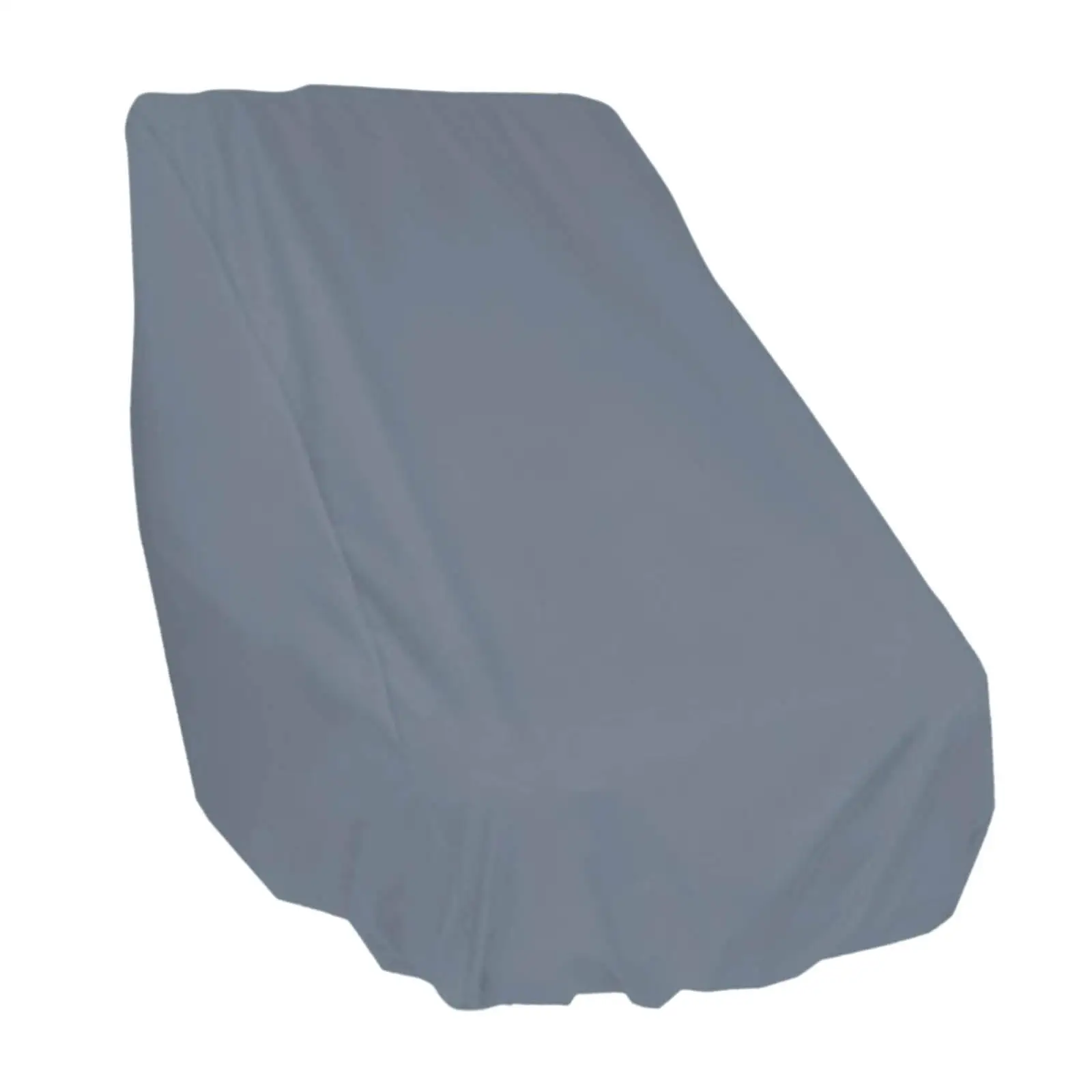 Boat Seat Cover Weather UV Resistant Captain`s Chair Cover 210D Oxford Cloth Waterproof Durable Helm Chair Protective Covers