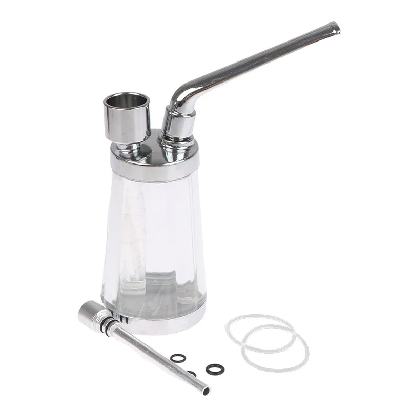 Mini Portable Bottle Water Pipe Metal Filter Hookah New Popular Bottle Water Pipe Portable Mini Hookah Shisha Tobacco Smoking Pipes Gift of Health Metal Tube Filter