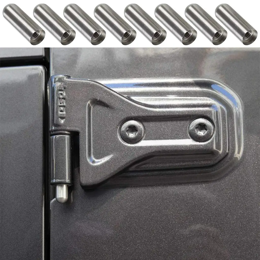 8x Door Hinge Pin Guides Liners for 2007-2019