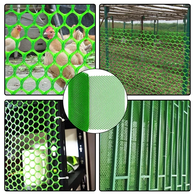 40cm Plastic Garden Fencing Net Hollow Breathable Hexagon Shape Mesh  Accessory For Aquatic Products Poultry Breeding Supplies - Garden Netting -  AliExpress
