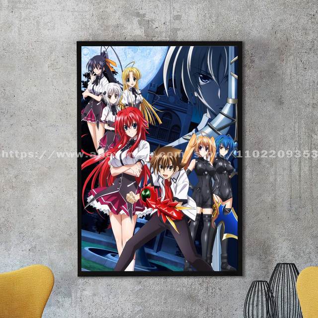 Anime High School Dxd 2 Temporada  Posters Anime High School Dxd - High  Poster Anime - Aliexpress