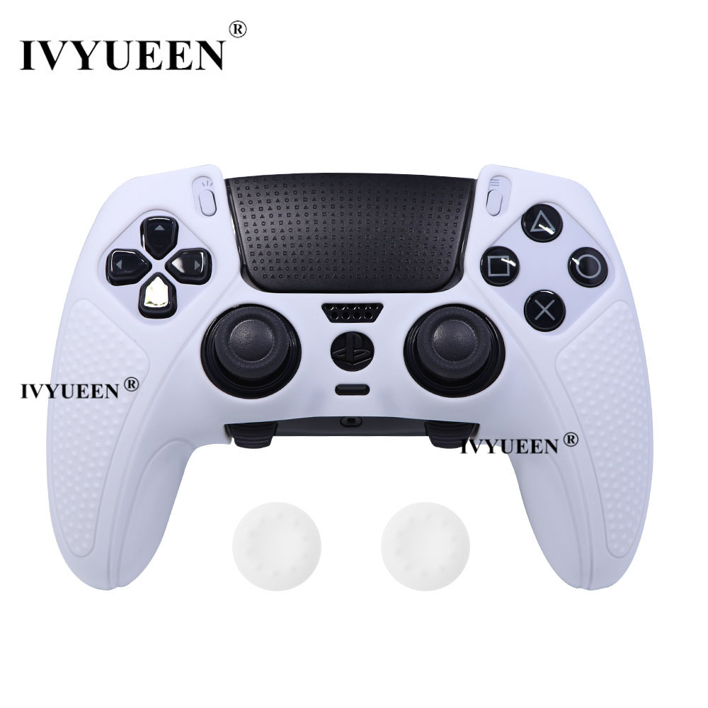IVYUEEN Anti-Rutsch-Schutzhülle für PlayStation 5, PS5, DualSense Edge Controller, weiche Gummi-Silikonhülle, Griffabdeckung – Detail 9