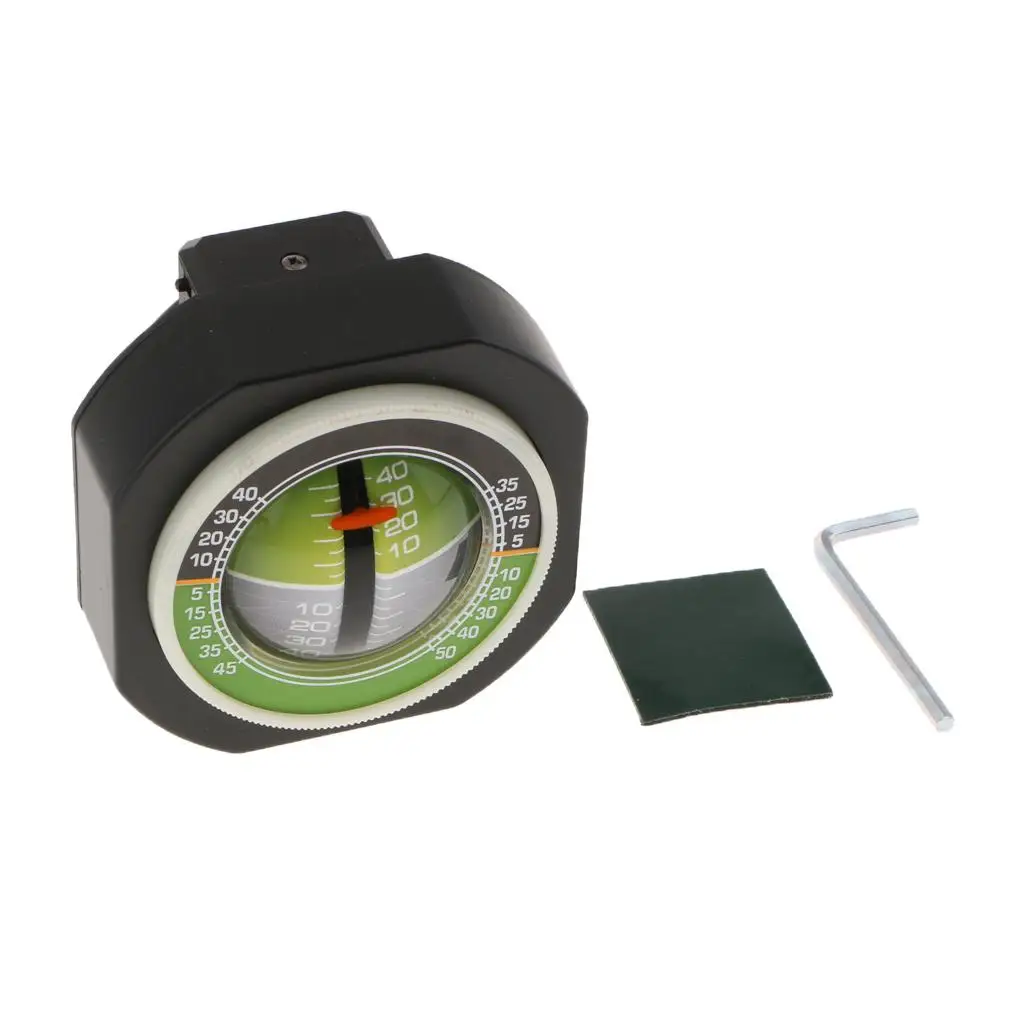 Car Angle Finder Inclination Indicator Gradient Balancer Slope Meter Built-